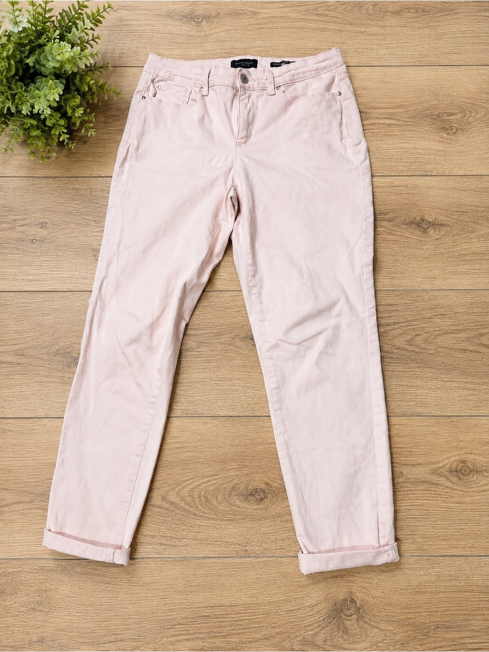 Charter Club Pale Pink cropped Jeans